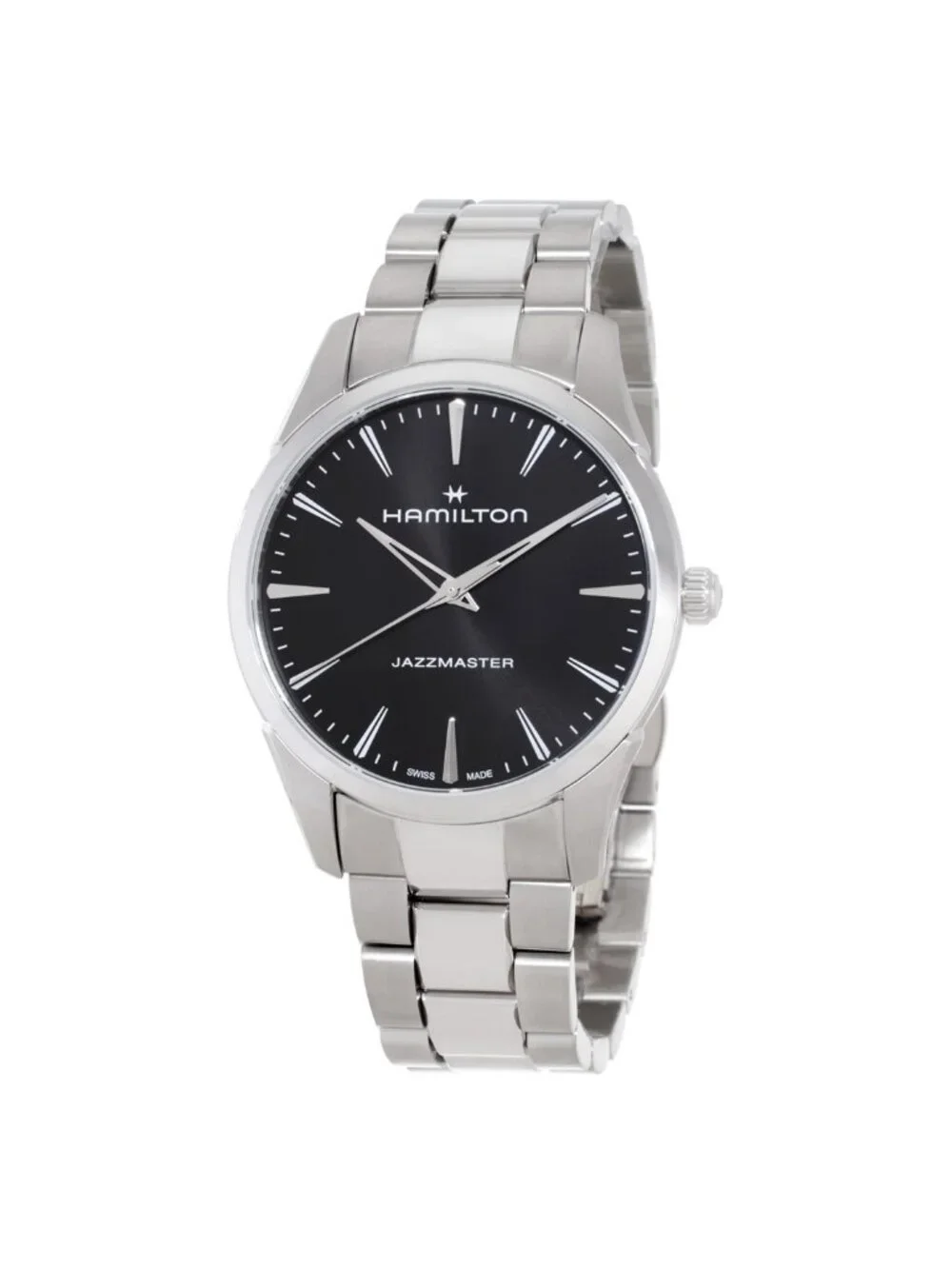 NWT Hamilton Jazzmaster Quartz Black Dial Men's Watch